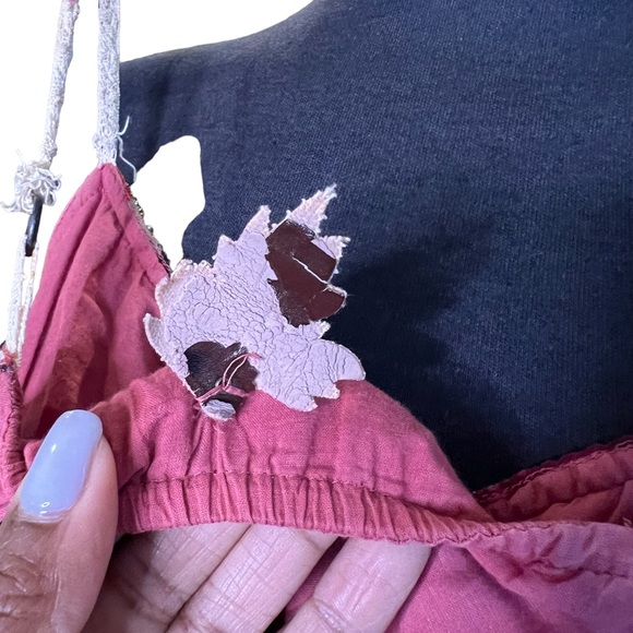 Free People Romantics Embroidered dress women’s size 4 - Picture 4 of 10